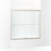 KOHLER K-702204-6L Fluence 54-5/8 - 59-5/8" W x 55-1/2" H sliding bath door with 1/4" thick Crystal Clear glass