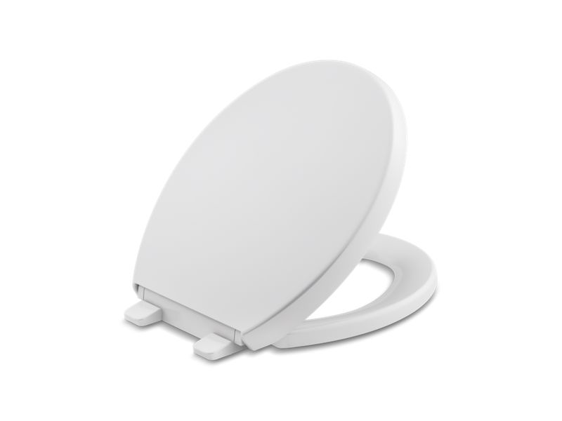 KOHLER K-4009 Reveal Quiet-Close round-front toilet seat