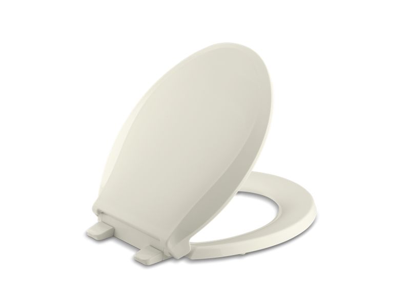 KOHLER K-4639 Cachet Quiet-Close round-front toilet seat