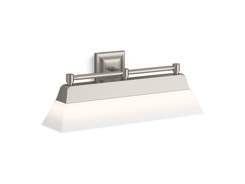 KOHLER 23690-LED-BNL Memoirs 24" Led Sconce in Vibrant Brushed Nickel