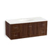 KOHLER K-99522-1WE Damask 48" wall-hung bathroom vanity cabinet with 2 doors and 4 drawers