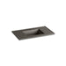KOHLER K-2781-1 Ceramic/Impressions 37" rectangular vanity-top bathroom sink with single faucet hole