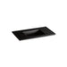 KOHLER K-2781-1 Ceramic/Impressions 37" rectangular vanity-top bathroom sink with single faucet hole