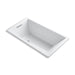 KOHLER K-1173-GVB-0 Underscore Rectangle 66" x 36" drop-in VibrAcoustic + BubbleMassage(TM) Air Bath