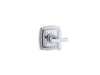 KOHLER T16242-3-CP Margaux Valve Trim With Cross Handle For Transfer Valve, Requires Valve in Polished Chrome