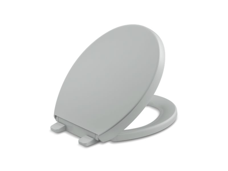 KOHLER K-4009 Reveal Quiet-Close round-front toilet seat
