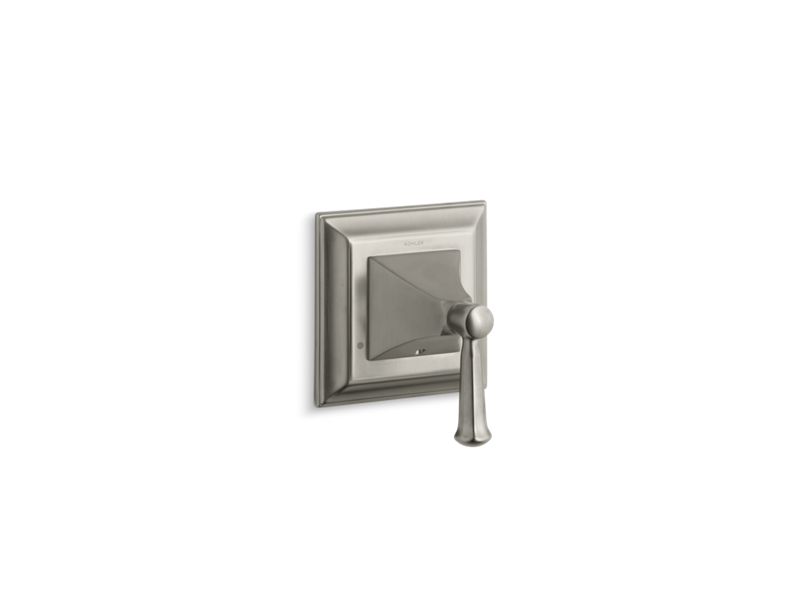 KOHLER T10424-4S-BN Memoirs Stately Valve Trim With Lever Handle For Transfer Valve, Requires Valve in Vibrant Brushed Nickel