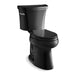 KOHLER 3519-T Highline Classic Two-piece elongated chair height toilet with tank cover locks