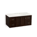 KOHLER K-99563-1WB Damask 42" wall-hung bathroom vanity cabinet with 1 door and 4 drawers