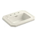 KOHLER K-2325-8-96 Kathryn Drop-in bathroom sink with 8" widespread faucet holes