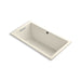 KOHLER K-1168-G-47 Underscore Rectangle 60" x 32" drop-in BubbleMassage(TM) Air Bath