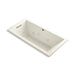 KOHLER K-1822-H2-96 Underscore Rectangle 66" x 32" drop-in whirlpool with heater without jet trim