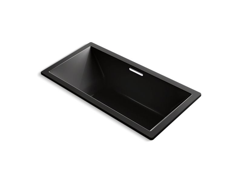 KOHLER K-1835-GHVB Underscore 72" x 36" VibrAcoustic bath with Heated BubbleMassage