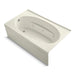 KOHLER K-1114-LA-96 Windward 72" x 42" alcove whirlpool with integral apron and left-hand drain