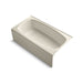 KOHLER K-520-47 Dynametric 60" x 32" alcove bath with right-hand drain