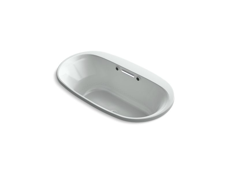 KOHLER K-5716-GW-95 Underscore Oval 66" x 36" drop-in BubbleMassage(TM) Air Bath with Bask(TM) heated surface