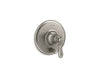KOHLER K-T72768-9M Artifacts Rite-Temp pressure-balancing valve trim with push-button diverter and swing lever handle