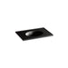 KOHLER K-2796-1 Ceramic/Impressions 31" oval vanity-top bathroom sink with single faucet hole