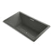 KOHLER K-1174-G-58 Underscore Rectangle 72" x 42" drop-in BubbleMassage(TM) Air Bath with center drain