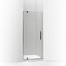 KOHLER K-707501-D3 Revel Pivot shower door, 70" H x 27-5/16 - 31-1/8" W, with 5/16" thick Frosted glass