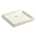 KOHLER K-2314-1 Purist Wading Pool Fireclay vessel bathroom sink with single faucet hole