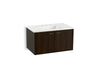 KOHLER K-99542-1WJ Jute 36" wall-hung bathroom vanity cabinet with 2 doors