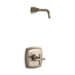 KOHLER TLS16234-3-BV Margaux Rite-Temp(R) Shower Valve Trim With Cross Handle, Less Showerhead in Vibrant Brushed Bronze