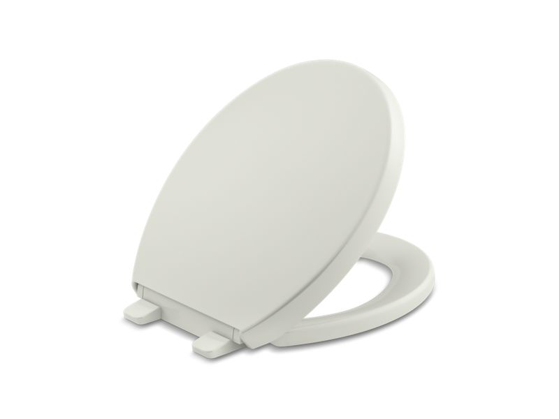 KOHLER K-4009 Reveal Quiet-Close round-front toilet seat