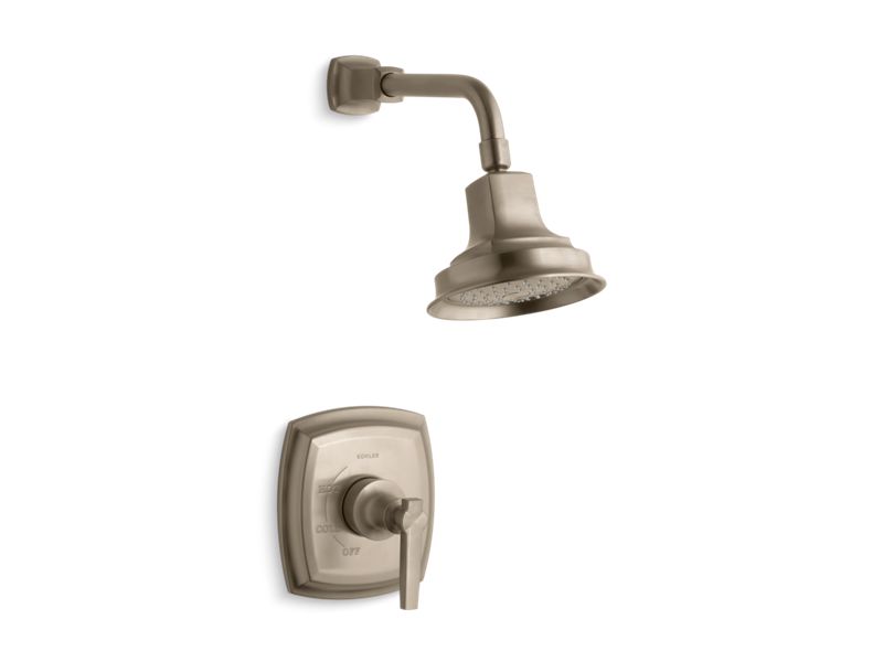 KOHLER K-TS16234-4 Margaux Rite-Temp shower trim set with lever handle, requires valve