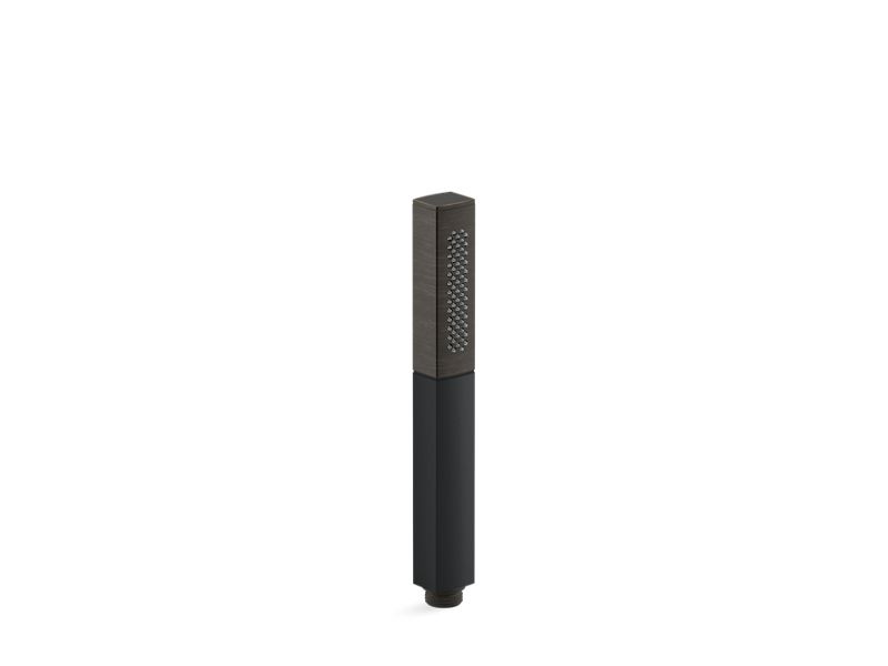 KOHLER 14788-2BZ Shift Square 2.5 Gpm Multifunction Handshower With Black Handle in Oil-Rubbed Bronze