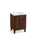KOHLER K-99526-LG-1WE Poplin 24" bathroom vanity cabinet with legs and 2 doors