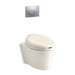 KOHLER K-6300-96 Veil Wall-hung elongated toilet bowl with bidet toilet seat