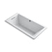 KOHLER K-1822-G-0 Underscore Rectangle 66" x 32" drop-in BubbleMassage(TM) Air Bath