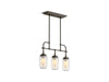 KOHLER 22658-CH03-BZL Artifacts Three-Light Linear in Oil Rubbed Bronze