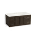 KOHLER K-99563-1WC Damask 42" wall-hung bathroom vanity cabinet with 1 door and 4 drawers