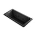 KOHLER K-1822-H2-7 Underscore Rectangle 66" x 32" drop-in whirlpool with heater without jet trim