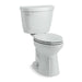 KOHLER K-31620 Cimarron Comfort Height Two-piece elongated 1.6 gpf chair-height toilet