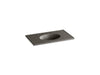 KOHLER K-2798-8 Ceramic/Impressions 37" Vitreous china vanity top with integrated oval sink