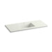 KOHLER K-2783-1 Ceramic/Impressions 49" Vitreous china vanity top with integrated rectangular sink