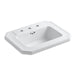 KOHLER K-2325-8-0 Kathryn Drop-in bathroom sink with 8" widespread faucet holes