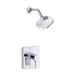 KOHLER TS10447-4-CP Singulier Rite-Temp(R) Shower Valve Trim With Lever Handle And 2.5 Gpm Showerhead in Polished Chrome