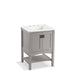 KOHLER K-99552-1WT Marabou 24" bathroom vanity cabinet with 2 doors