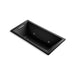 KOHLER K-1167-GVBCW-7 Underscore Rectangle 60" x 30" drop-in VibrAcoustic + BubbleMassage Air Bath with Bask(TM) heated surface and chromatherapy
