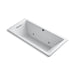 KOHLER K-1822-GCW-0 Underscore Rectangle 66" x 32" drop-in BubbleMassage(TM) Air Bath with reversible drain and Bask(TM) heated surface