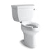 KOHLER 3493-RA Highline Classic Two-piece elongated chair height toilet