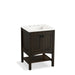 KOHLER K-99552-1WC Marabou 24" bathroom vanity cabinet with 2 doors