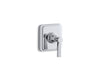 KOHLER K-T13174-4B Pinstripe Valve trim with lever handle for volume control valve, requires valve