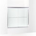 KOHLER K-702202-6L Fluence 52" - 57" W x 55-1/2" H sliding bath door with 1/4" thick Crystal Clear glass