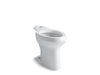 KOHLER K-4304-SSL Highline Toilet bowl with bedpan lugs and antimicrobial finish, less seat