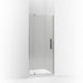 KOHLER K-707501-L Revel Pivot shower door, 70" H x 27-5/16 - 31-1/8" W, with 5/16" thick Crystal Clear glass